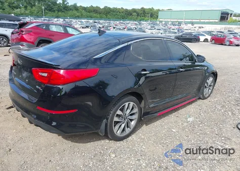2015 Kia Optima Sx Turbo z USA, uszkodzony, nr VIN 5XXGR4A69FG397813